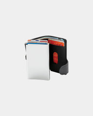Portacarte anti RFID alluminio e PU da personalizzare - 2