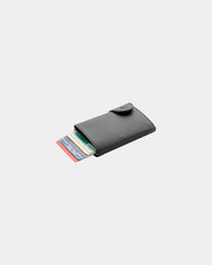 Portacarte anti RFID alluminio 7 carte da personalizzare - Nero