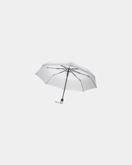 Mini ombrello automatico riciclato 21" da personalizzare - Bianco