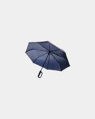 Ombrello riciclato rPET moschettone Yara da personalizzare - Blu Navy