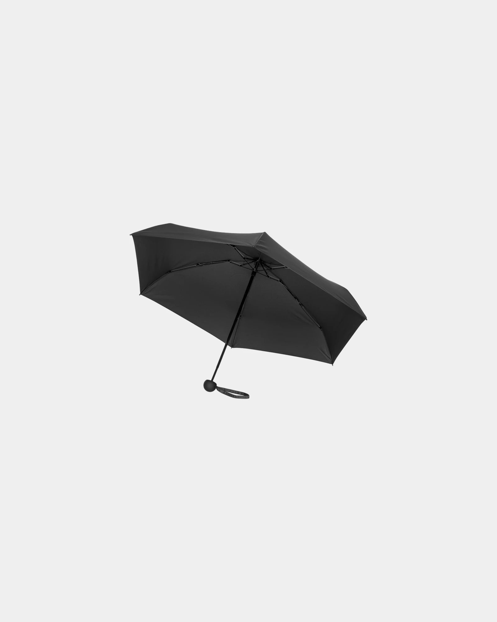 Mini ombrello riciclato rPET 19,5" da personalizzare - Nero