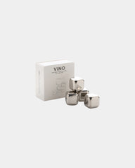 Cubetti di ghiaccio acciaio inox 4pz da personalizzare - 4