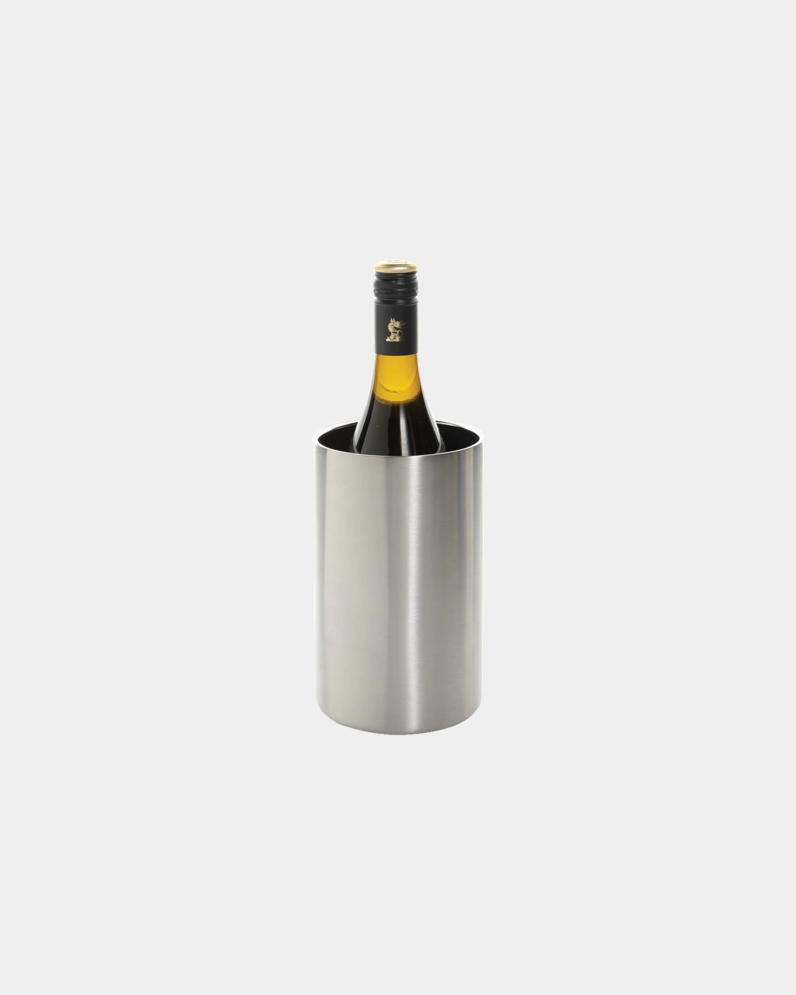 Secchiello vino acciaio inox riciclato da personalizzare - Argento
