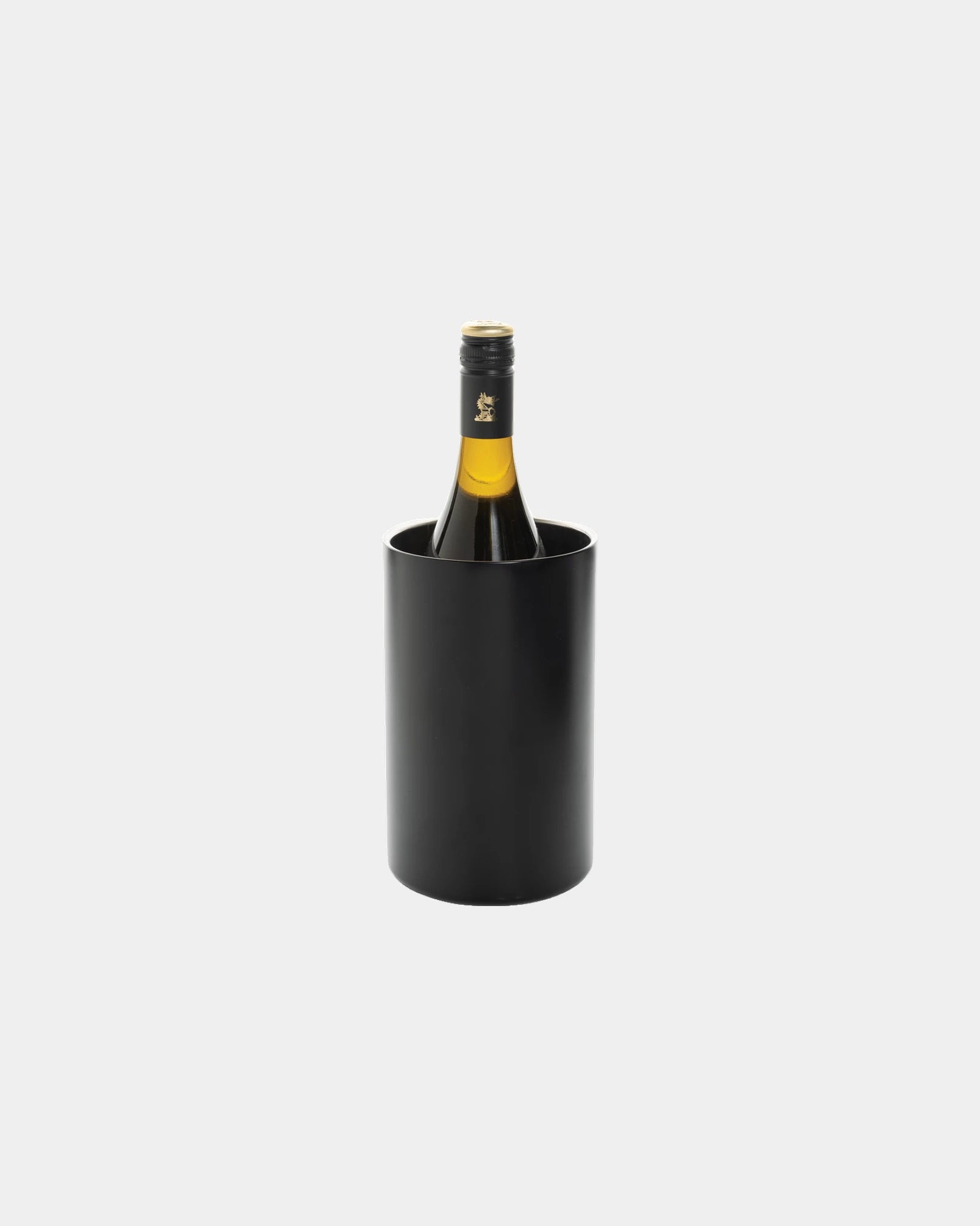 Secchiello vino acciaio inox riciclato da personalizzare - Nero