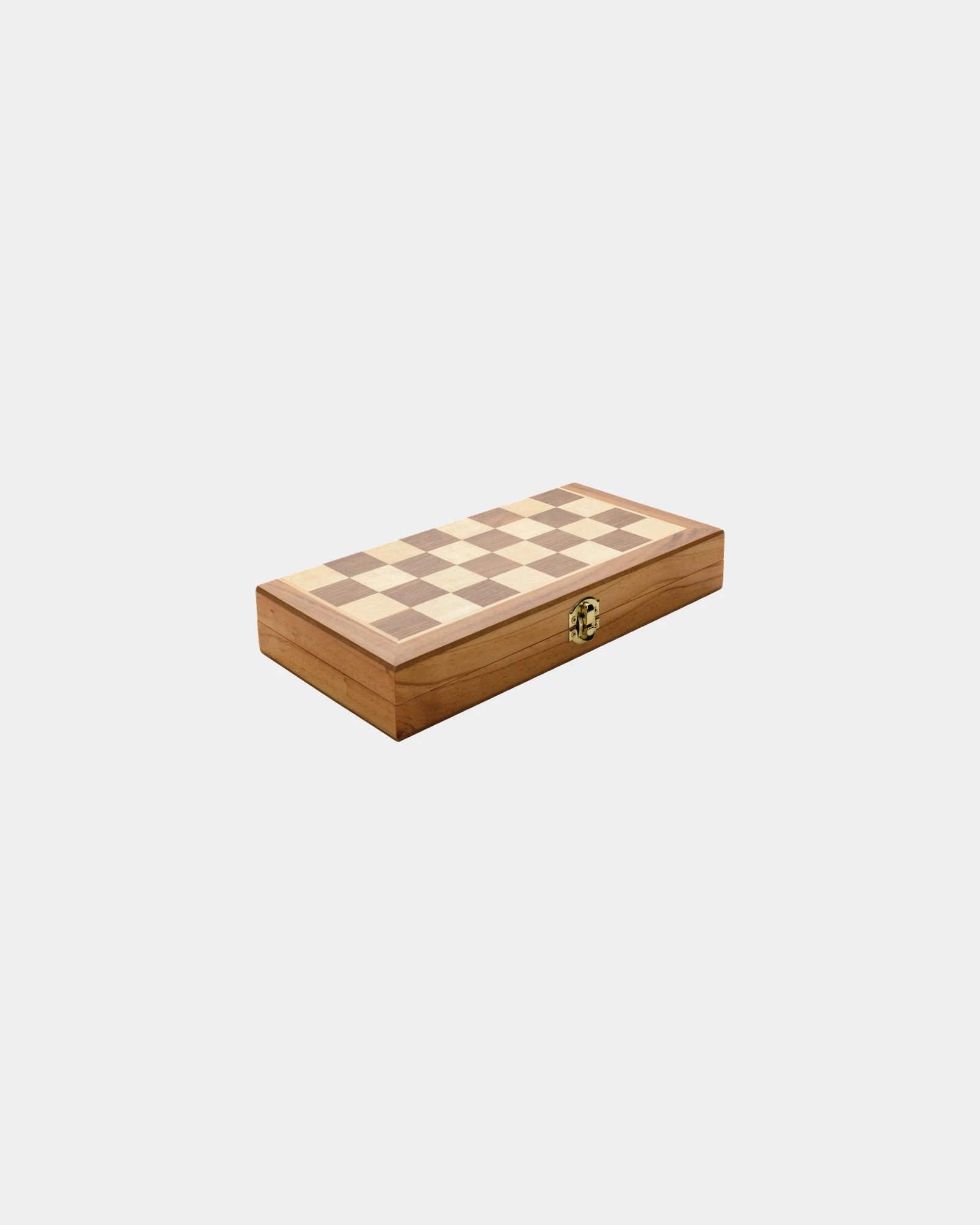 Gioco di scacchi pieghevole legno FSC da personalizzare