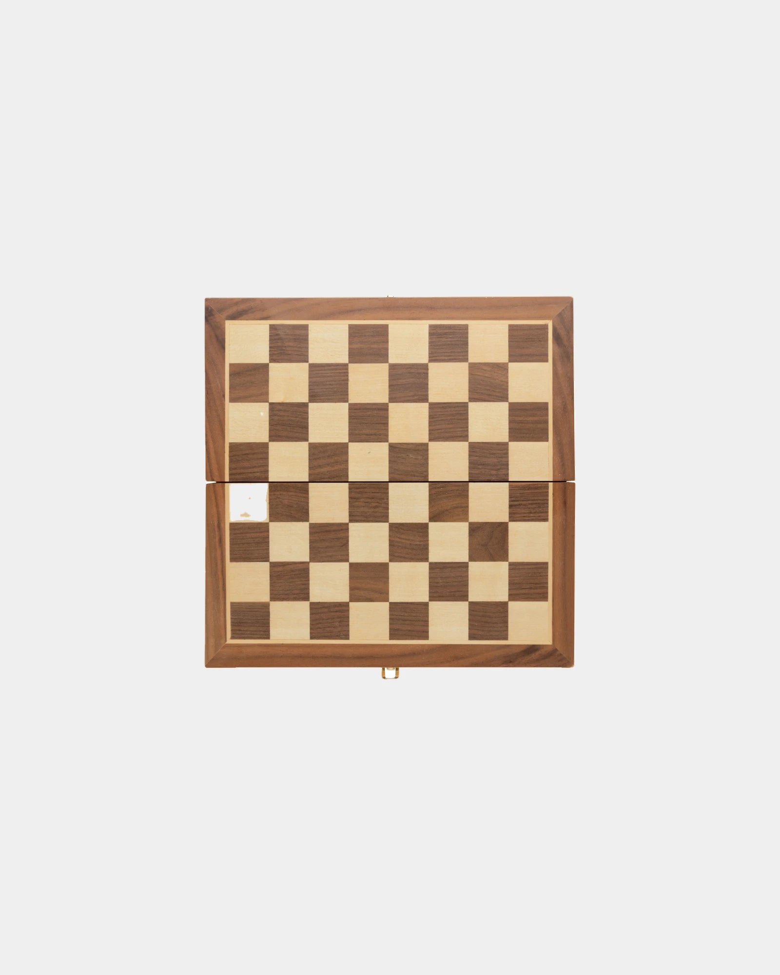 Gioco di scacchi pieghevole legno FSC da personalizzare