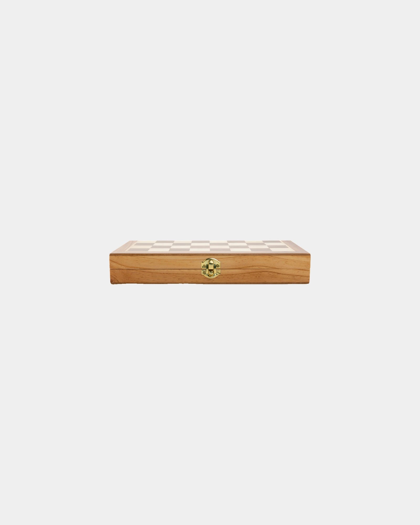 Gioco di scacchi pieghevole legno FSC da personalizzare