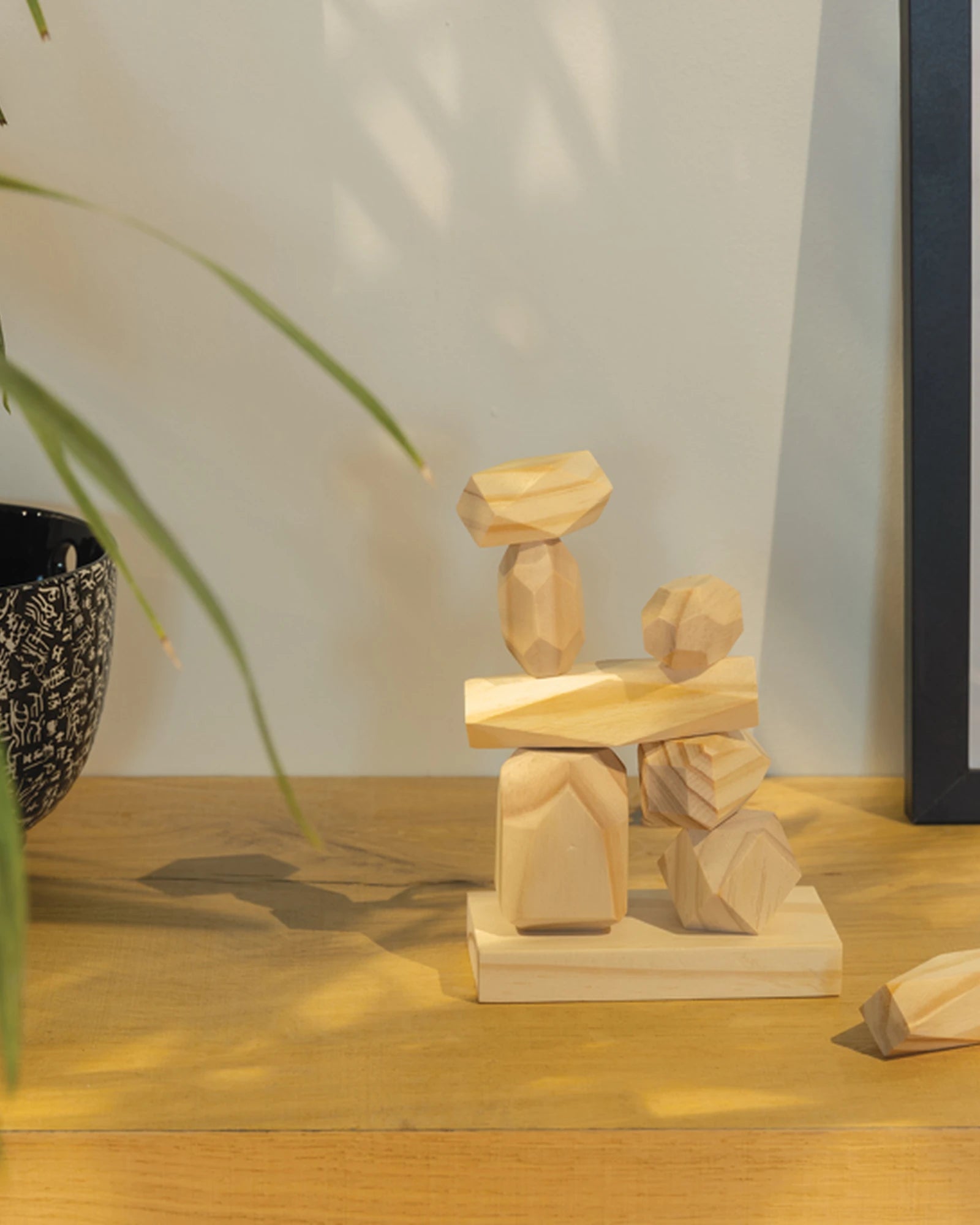 Pietre di equilibrio in legno FSC da personalizzare - 6