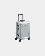 Trolley cabina Peugeot Voyages 55 cm da personalizzare - Argento