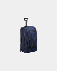Trolley riciclato Peugeot Voyages 73 cm da personalizzare - Blu Navy