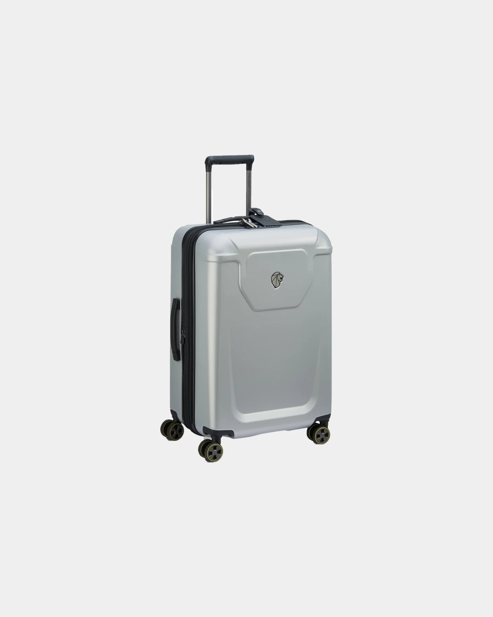 Trolley policarbonato Peugeot Zip 66 cm da personalizzare - Argento