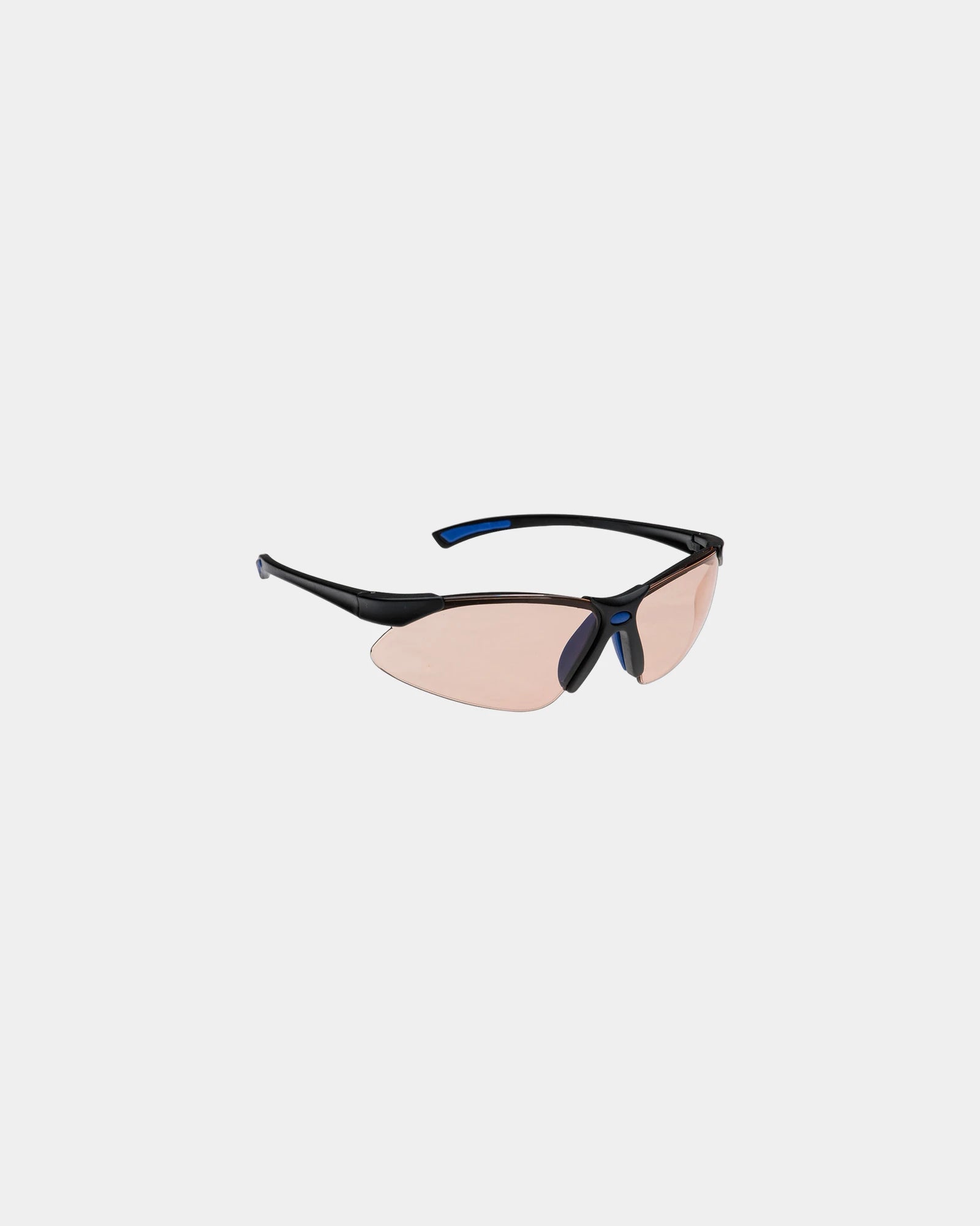 Occhiali anti-luce blu ponte in gomma da personalizzare - Marrone