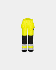 Pantalone alta visibilità Holster PW2 da personalizzare - Giallo-Nero