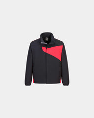 Giacca softshell impermeabile 2 strati da personalizzare - Nero-Rosso