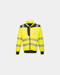 Felpa alta visibilità 300 g/m² da personalizzare - Giallo-Nero