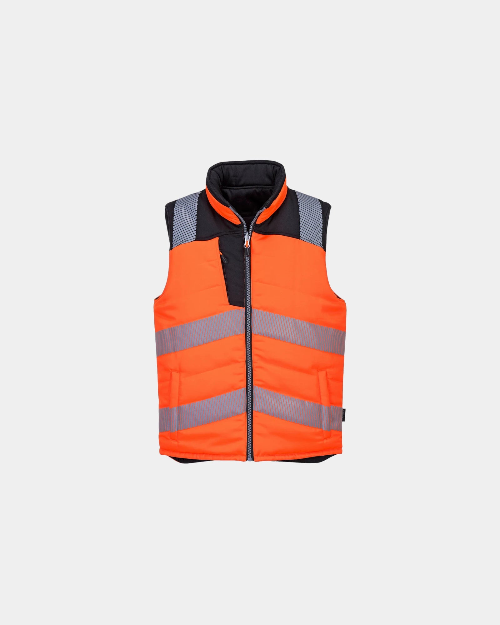 Gilet reversibile alta visibilità PW3 da personalizzare - Arancione