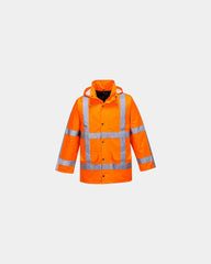 Parka stradale poliestere Oxford 300D da personalizzare - Arancione