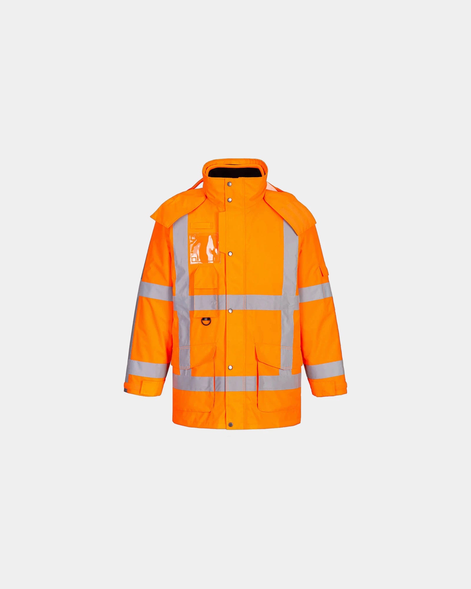 Parka Traffic 3 in 1 poliestere Oxford da personalizzare - Arancione