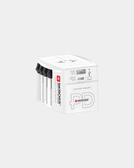 Adattatore da viaggio MUV 65W PD USB da personalizzare - Bianco