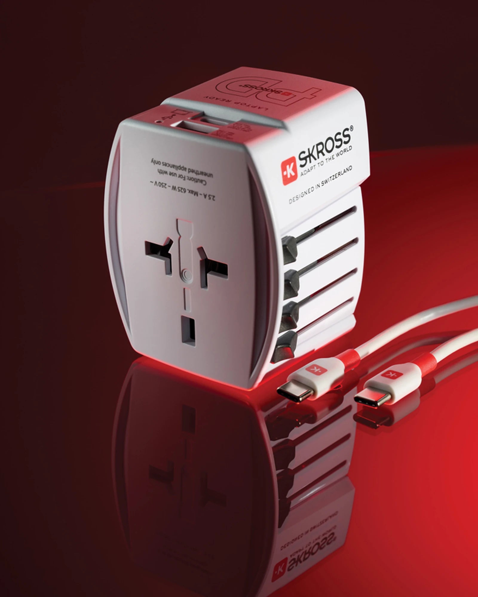 Adattatore da viaggio MUV 65W PD USB da personalizzare - 9