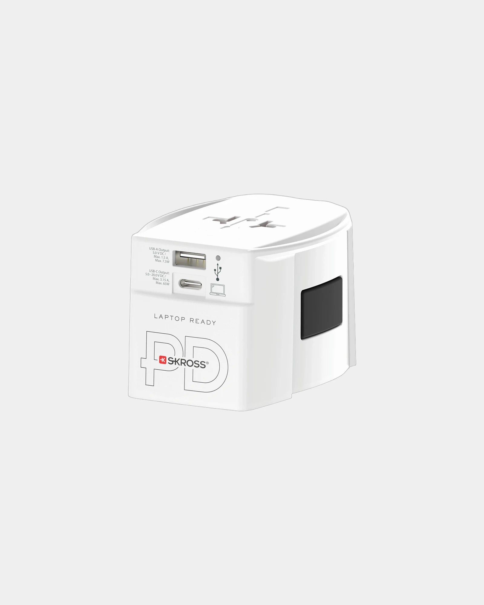 Adattatore da viaggio MUV 65W PD USB da personalizzare - 1