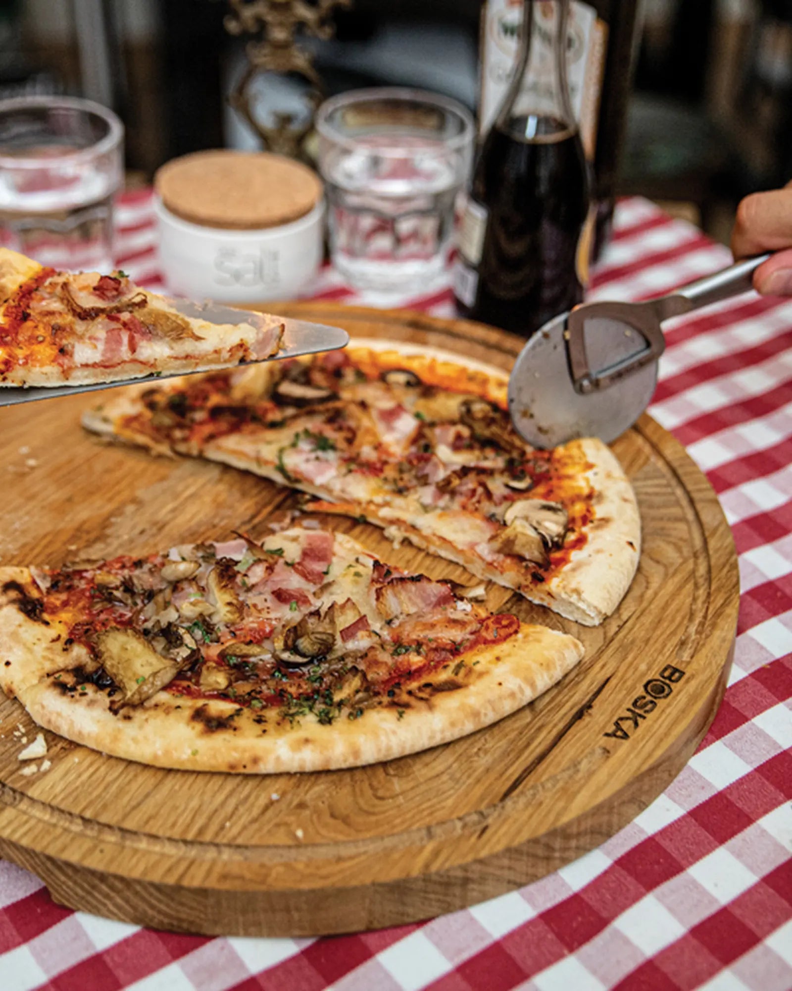 Set da pizza acciaio inox Boska Copenhagen da personalizzare - 5