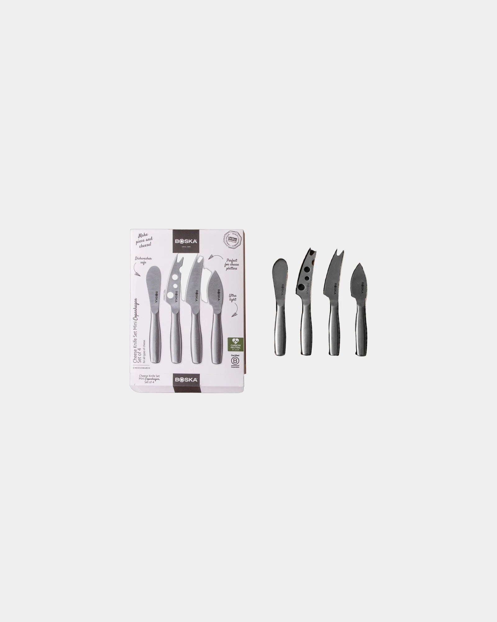 Set coltelli formaggio acciaio Copenhagen da personalizzare - 5
