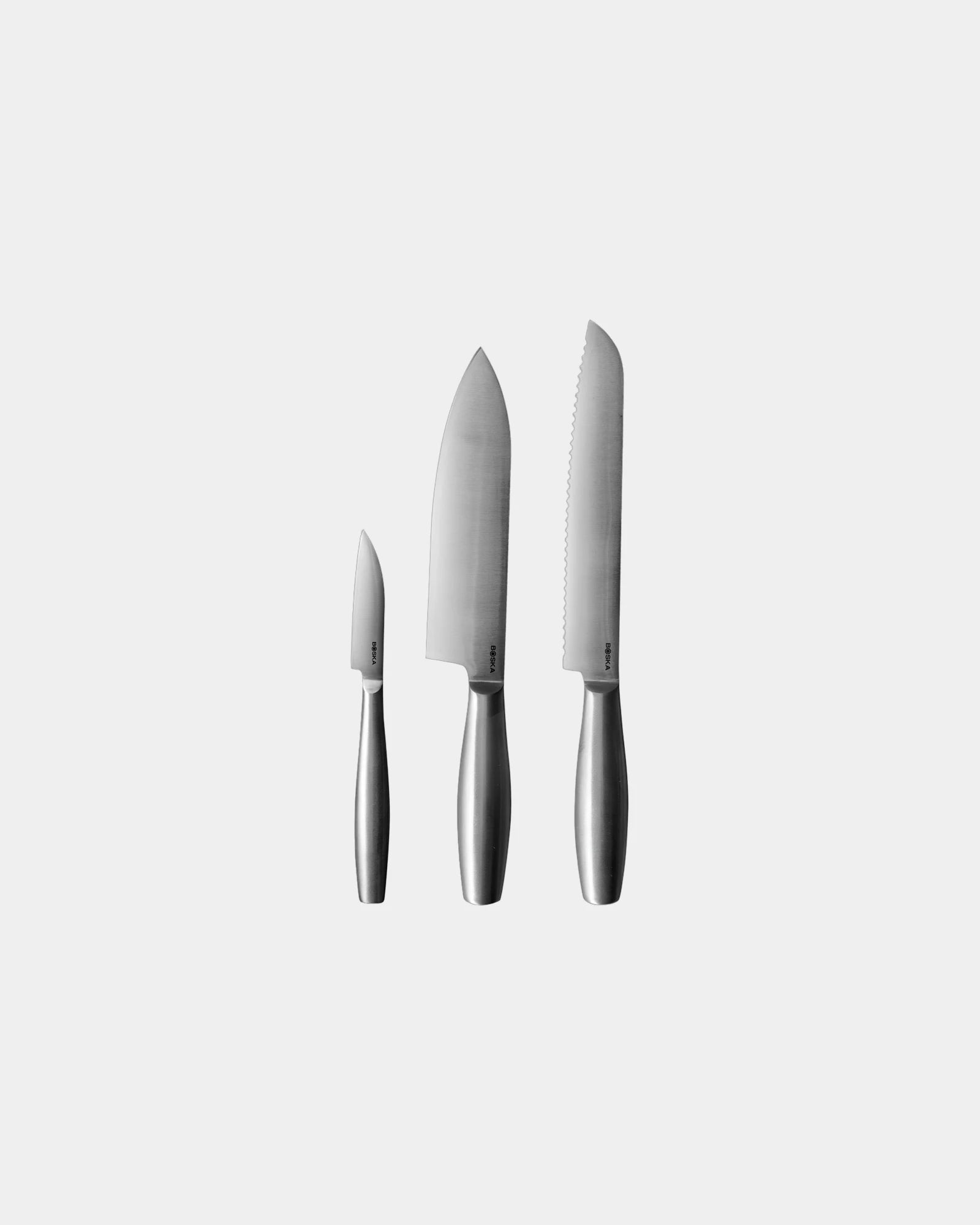 Set 3 coltelli inox Boska Copenhagen da personalizzare - Acciaio