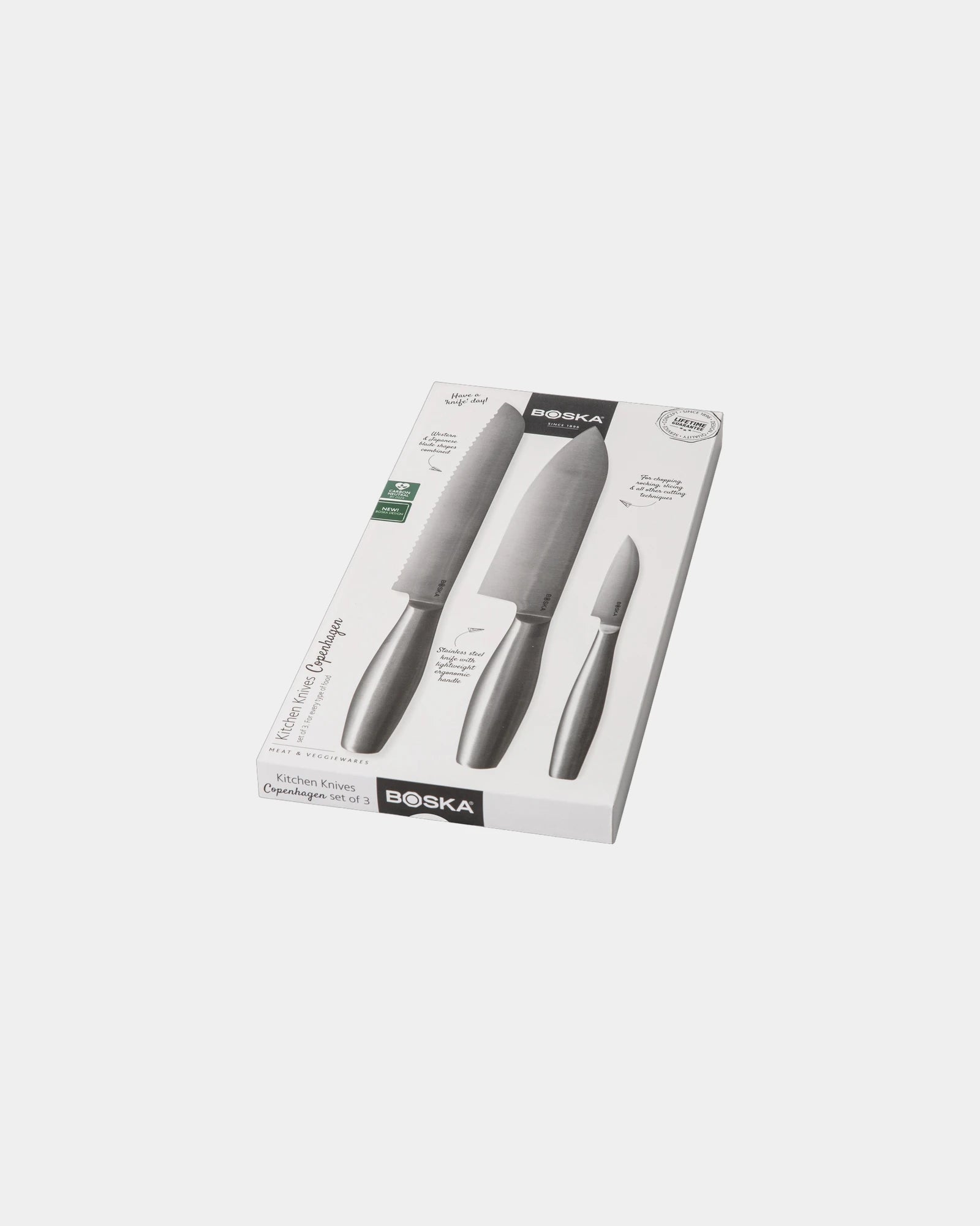 Set 3 coltelli inox Boska Copenhagen da personalizzare - 4