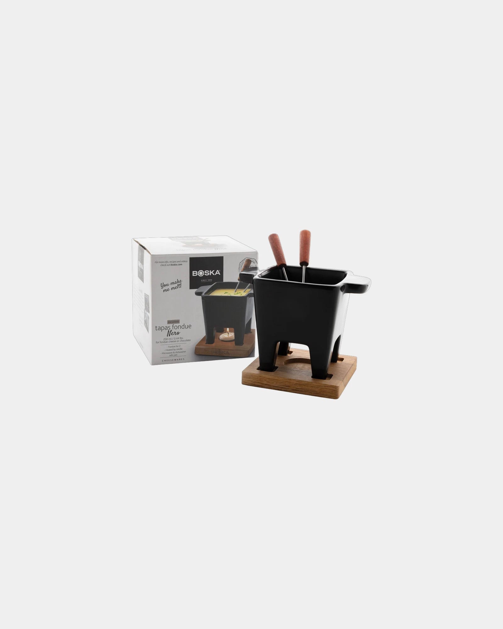 Set fonduta ceramica Boska Tapas Nero da personalizzare - 3