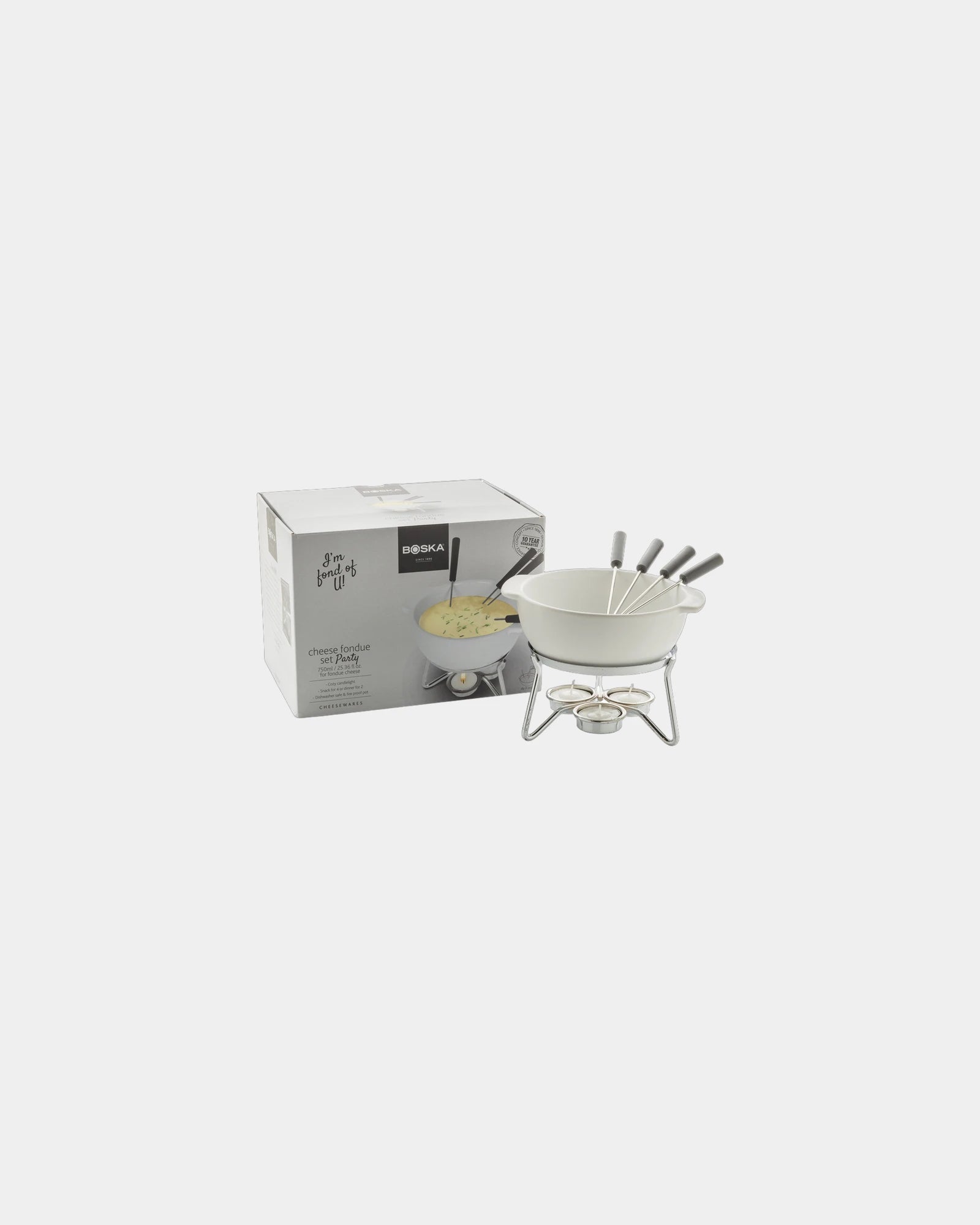 Set fonduta ceramica Boska Party 750ml da personalizzare - 3