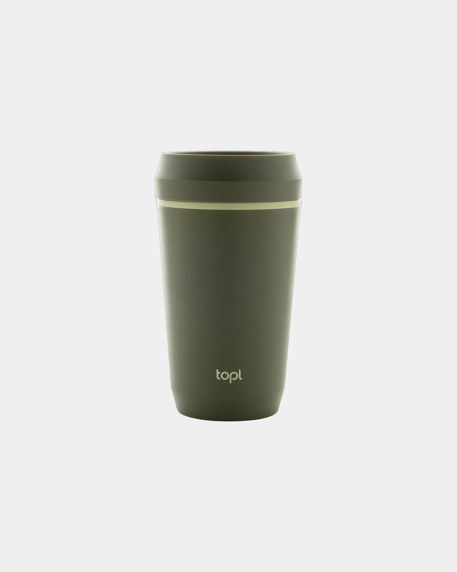 Mug riciclato 354ml coperchio 360° da personalizzare - Verde