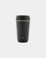 Mug riciclato 354ml coperchio 360° da personalizzare - Grigio