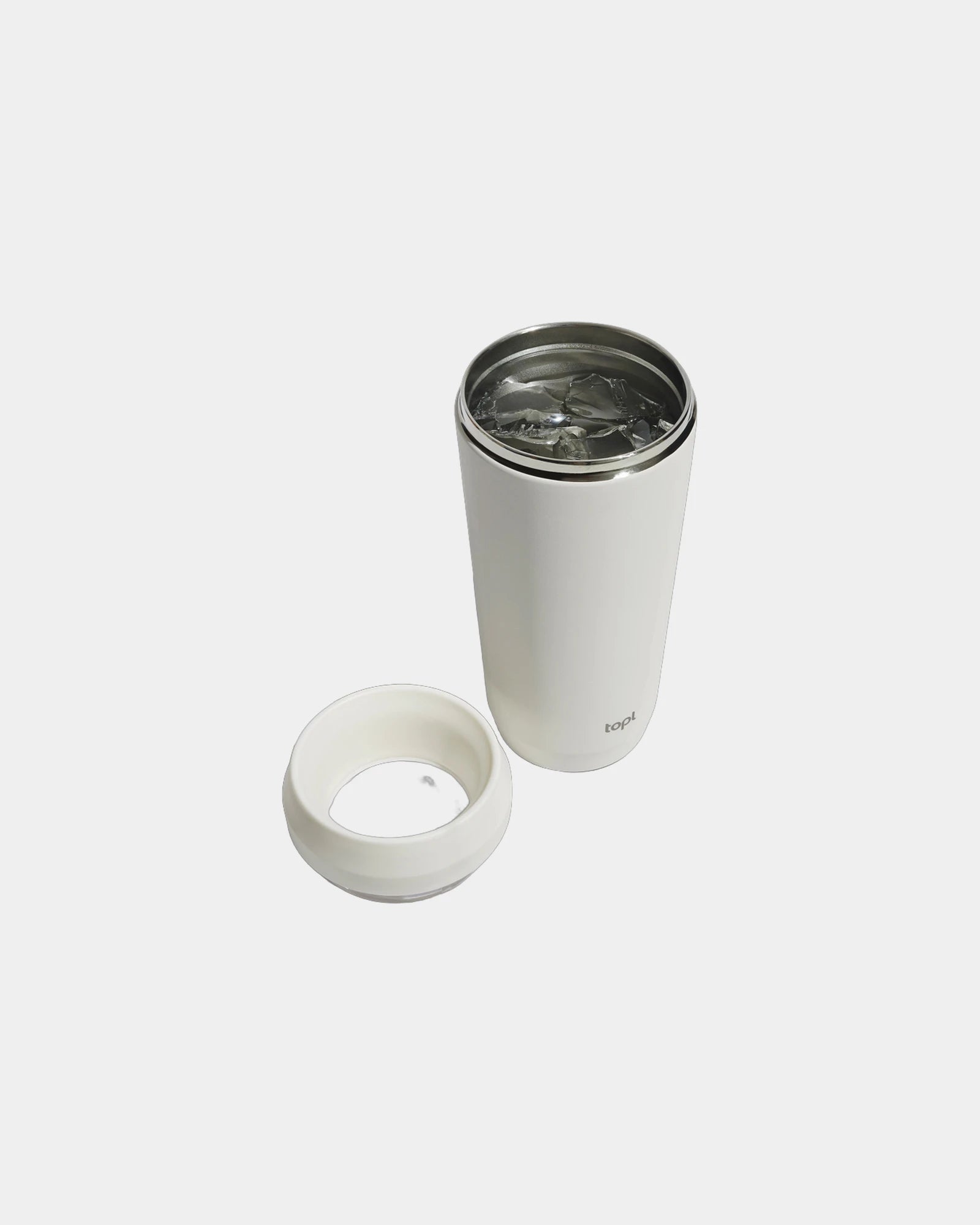 Mug acciaio riciclato 354ml coperchio 360 da personalizzare - 18
