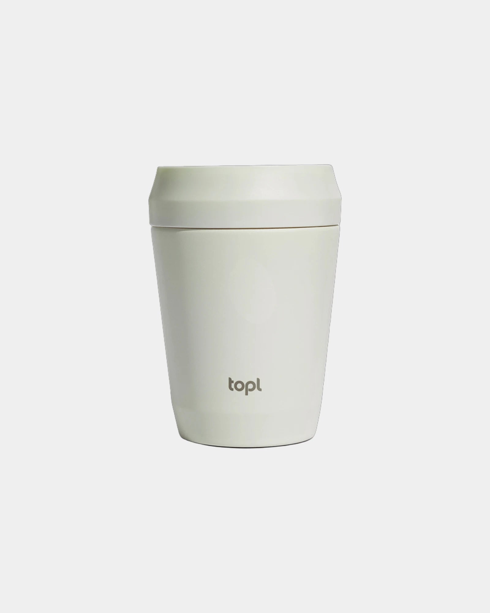 Mug termico acciaio riciclato 235ml da personalizzare - Bianco