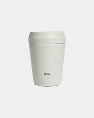 Mug termico acciaio riciclato 235ml da personalizzare - Bianco