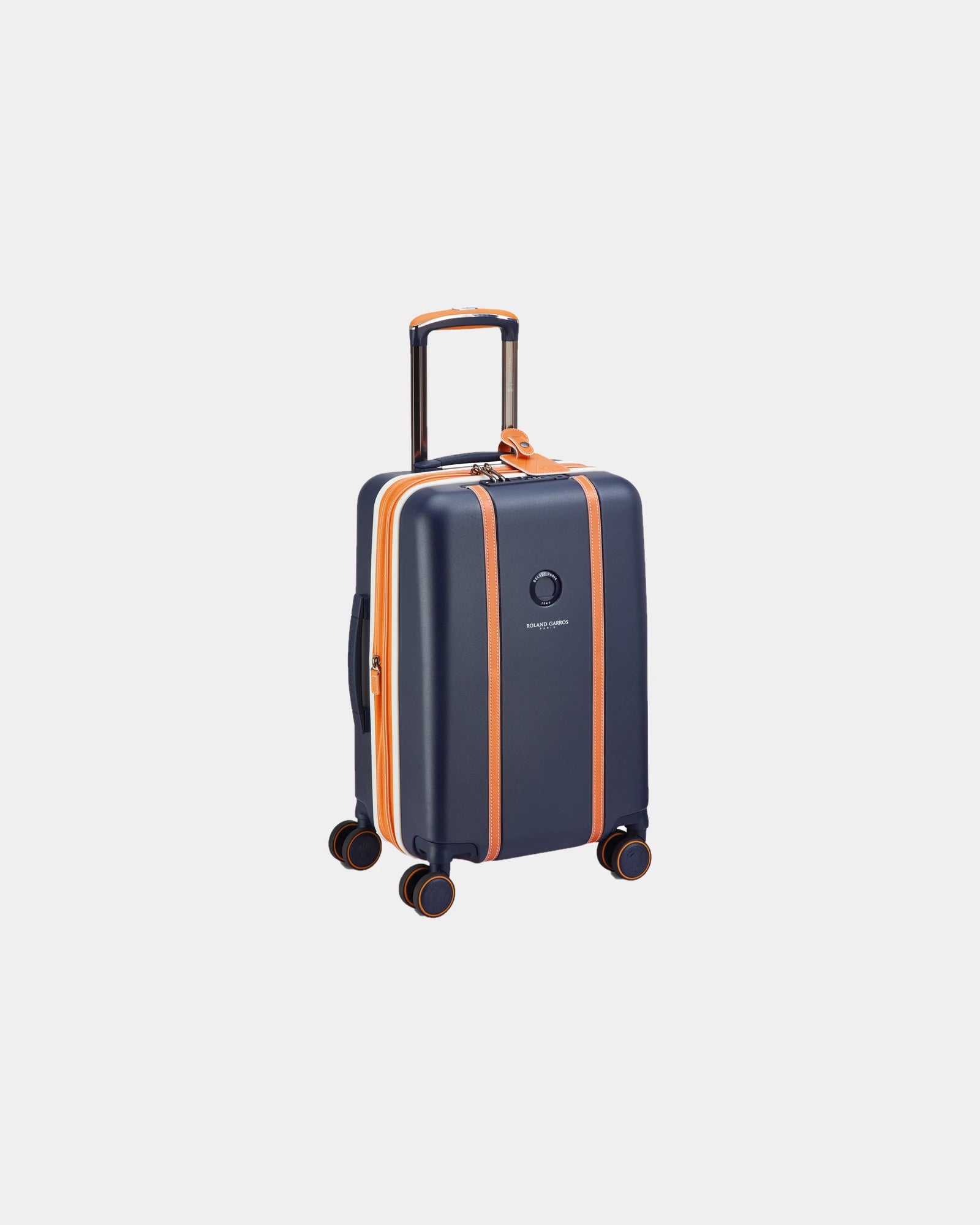 Trolley cabina policarbonato 55 cm da personalizzare - Blu