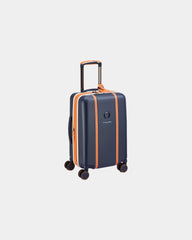 Trolley cabina policarbonato 55 cm da personalizzare - Blu