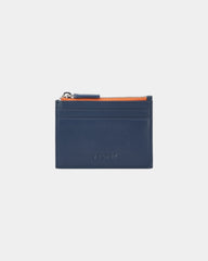 Portacarte in pelle liscia porta monete da personalizzare - 3