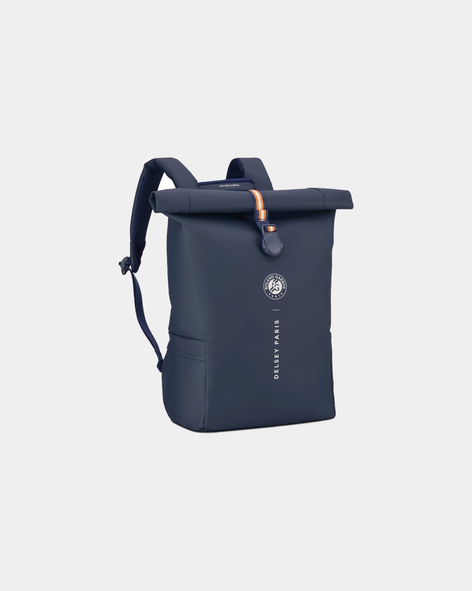 Zaino a rullo poliuretano riciclato 26L da personalizzare - Blu