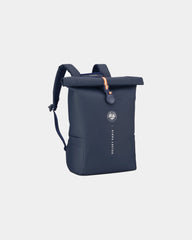 Zaino a rullo poliuretano riciclato 26L da personalizzare - Blu