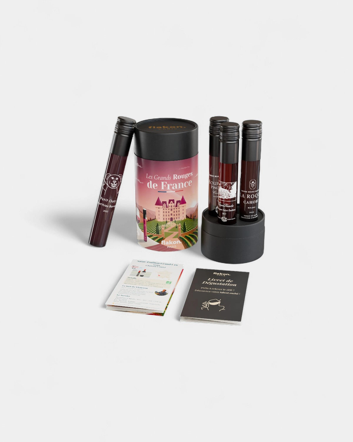 Cofanetto degustazione 4 flaconi di vino da personalizzare - 23