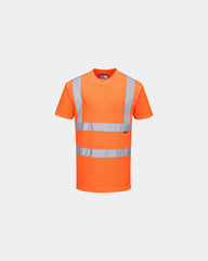 T-shirt alta visibilità poliestere 150g/m² da personalizzare - Arancione