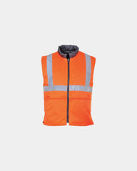 Gilet reversibile idrorepellente da personalizzare - Arancione