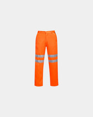 Pantalone alta visibilità poly-cotone da personalizzare - Arancione