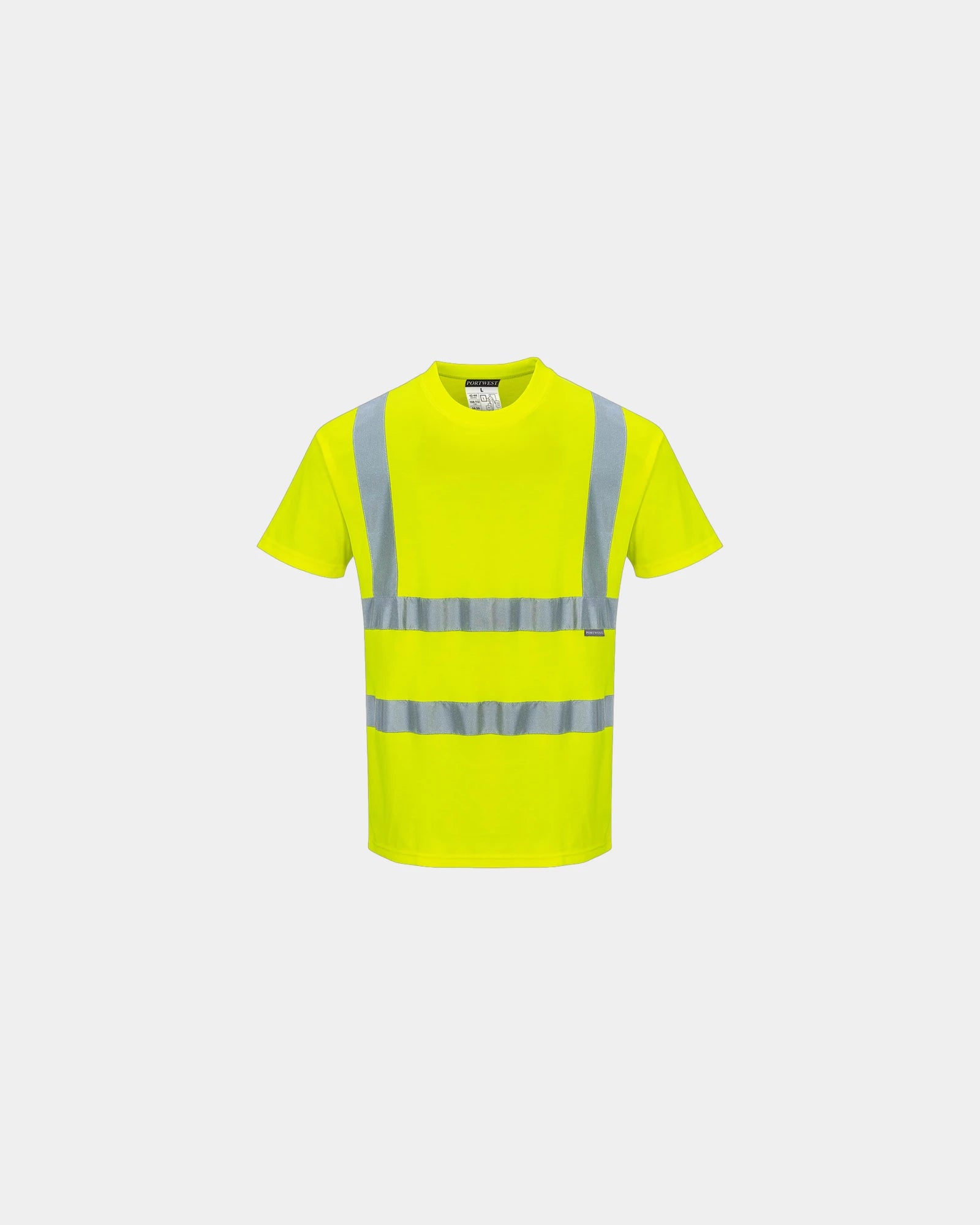 T-shirt alta visibilità cotone 175g/m² da personalizzare - Giallo
