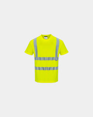 T-shirt alta visibilità cotone 175g/m² da personalizzare - Giallo