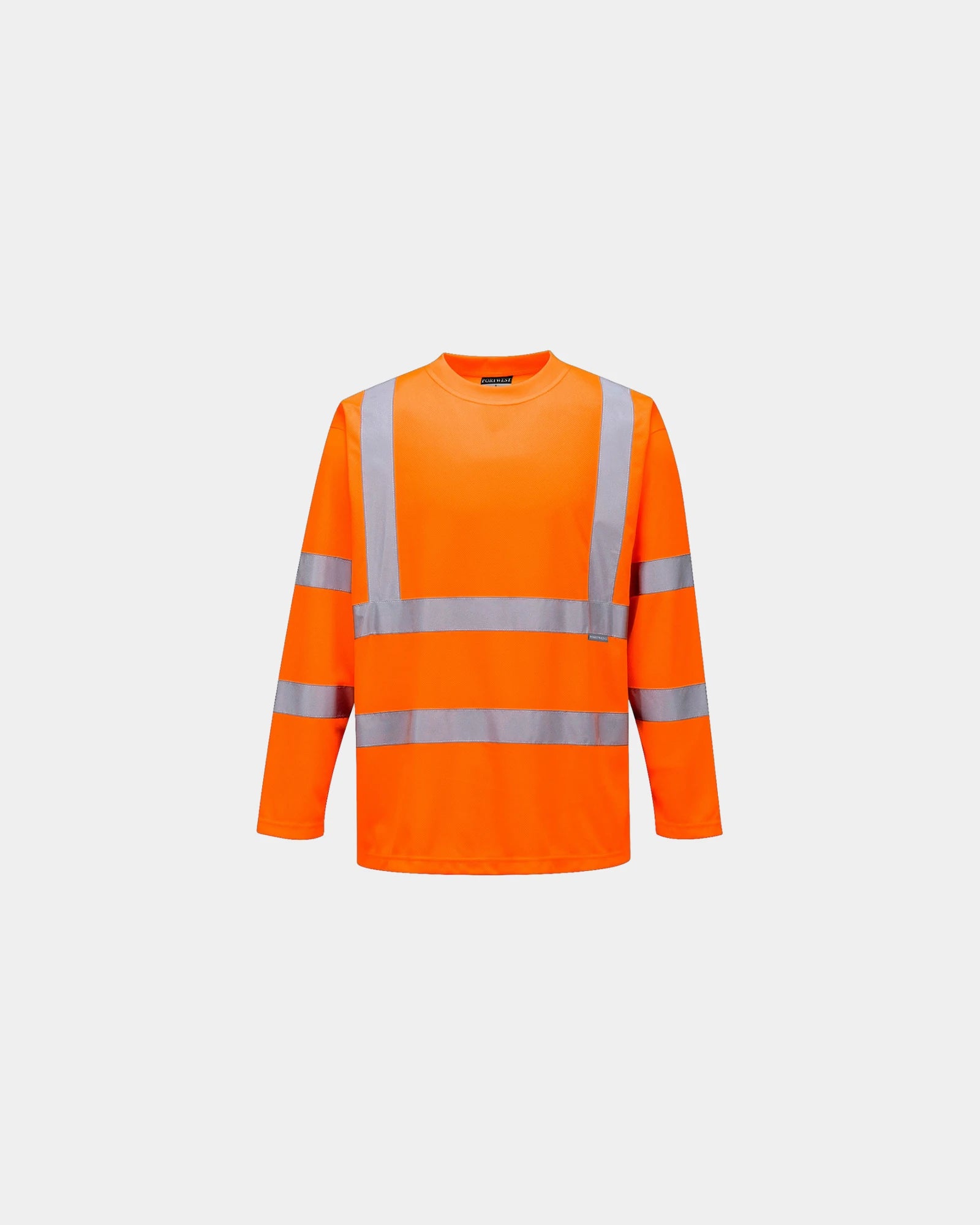 T-shirt alta visibilità maniche lunghe da personalizzare - Arancione
