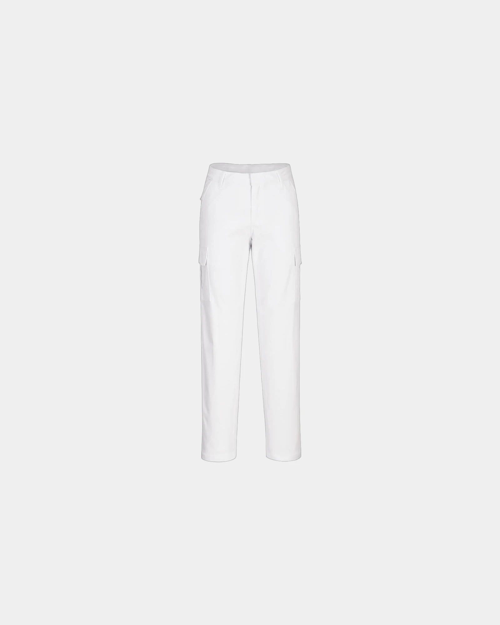 Pantalone chino elasticizzato slim donna da personalizzare - Bianco