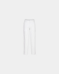 Pantalone chino elasticizzato slim donna da personalizzare - Bianco
